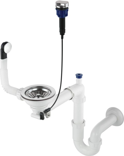 Syfon do zlewozmywaka granitowego 1-komorowego - Space-Saver Syfon do zlewozmywaka granitowego 1-komorowego - Space-Saver