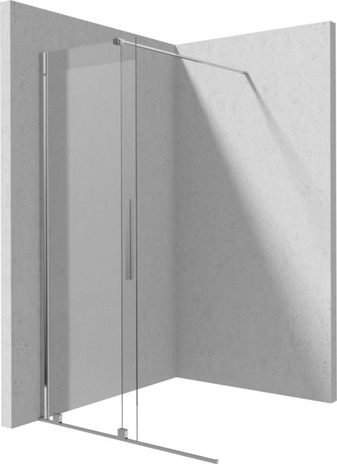 Ścianka prysznicowa walk-in 100 cm - przesuwna Ścianka prysznicowa walk-in 100 cm - przesuwna