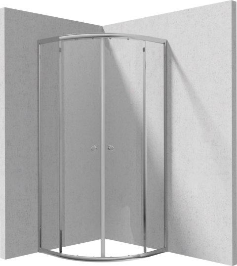Kabina prysznicowa półokrągła 80 cm Kabina prysznicowa półokrągła 80 cm