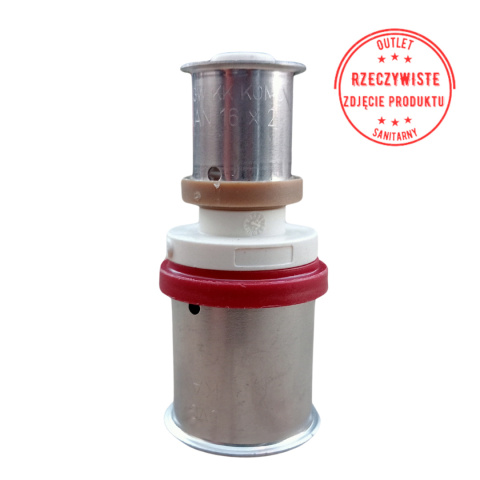 Łącznik redukcyjny PPSU ultraPRESS KAN-therm 25/16 Łącznik redukcyjny PPSU ultraPRESS KAN-therm 25/16