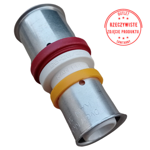 Łącznik redukcyjny PPSU ultraPRESS KAN-therm 25/20 Łącznik redukcyjny PPSU ultraPRESS KAN-therm 25/20