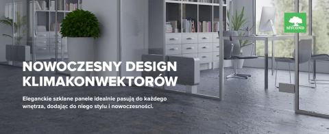 Klimakonwektor MYCOND SILVER GLASS WALL MC-SGW-800T2 Klimakonwektor MYCOND SILVER GLASS WALL MC-SGW-800T2