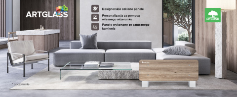 Klimakonwektor MYCOND SILVER GLASS WALL MC-SGW-800T2 Klimakonwektor MYCOND SILVER GLASS WALL MC-SGW-800T2