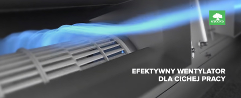 Klimakonwektor o niskim ciśnieniu MYCOND SLIM DC MCFC-085-DT2 Klimakonwektor o niskim ciśnieniu MYCOND SLIM DC MCFC-085-DT2