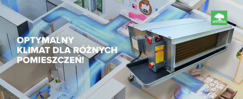 Klimakonwektor o niskim ciśnieniu MYCOND SLIM DC MCFC-102-DT2 Klimakonwektor o niskim ciśnieniu MYCOND SLIM DC MCFC-102-DT2