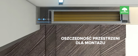 Klimakonwektor o niskim ciśnieniu MYCOND SLIM DC MCFC-102-DT2 Klimakonwektor o niskim ciśnieniu MYCOND SLIM DC MCFC-102-DT2