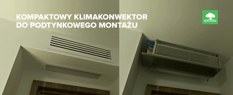 Klimakonwektor o niskim ciśnieniu MYCOND SLIM DC MCFC-102-DT2 Klimakonwektor o niskim ciśnieniu MYCOND SLIM DC MCFC-102-DT2