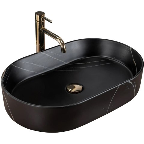 UMYWALKA NADIA 60 BLACK STONE MATT - NABLATOWA UMYWALKA NADIA 60 BLACK STONE MATT - NABLATOWA