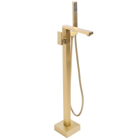 BATERIA WANNOWA PODŁOGOWA ST005 TERY ZŁOTA SZCZOTK BATERIA WANNOWA PODŁOGOWA ST005 TERY ZŁOTA SZCZOTK