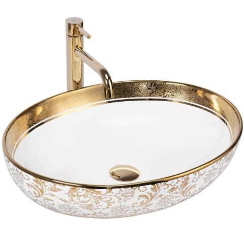 UMYWALKA MARGOT WHITE/GOLD - NABLATOWA UMYWALKA MARGOT WHITE/GOLD - NABLATOWA