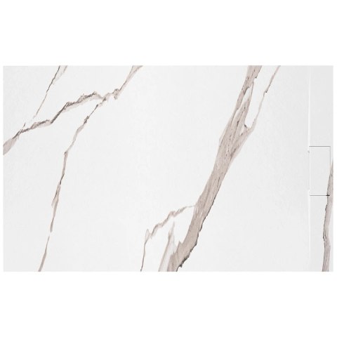 BRODZIK BAZALT CARRARA WHITE 80x100 BRODZIK BAZALT CARRARA WHITE 80x100