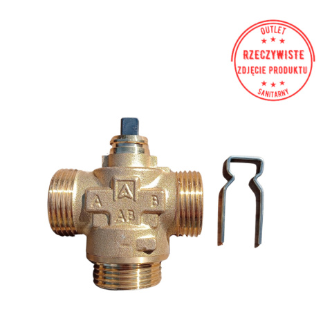 3-drogowy zawór strefowy AZV 643 DN20 G1'' Kvs 8 m3/h AFRISO 3-drogowy zawór strefowy AZV 643 DN20 G1'' Kvs 8 m3/h AFRISO