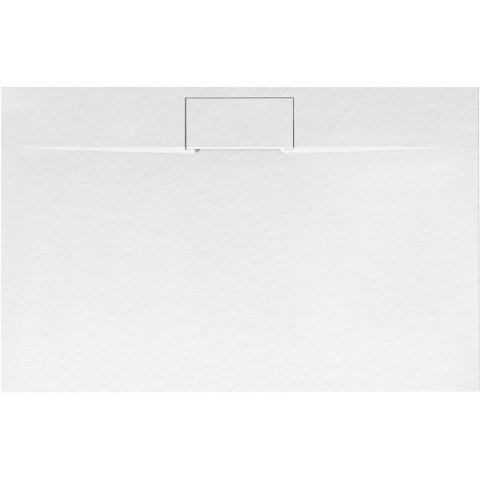 BRODZIK BAZALT LONG WHITE 80x100 BRODZIK BAZALT LONG WHITE 80x100