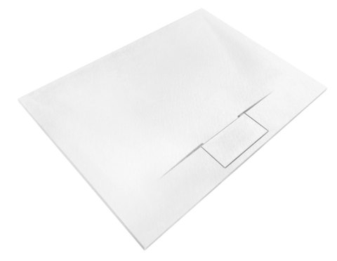 BRODZIK BAZALT LONG WHITE 80x100 BRODZIK BAZALT LONG WHITE 80x100