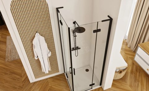 KABINA HUGO BLACK 90x90 KABINA HUGO BLACK 90x90