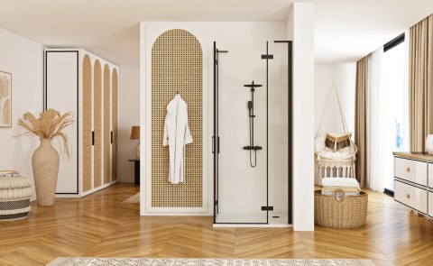 KABINA HUGO BLACK 90x90 KABINA HUGO BLACK 90x90