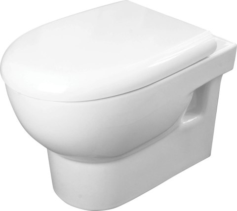 Miska WC z deską bezkołnierzowa Miska WC z deską bezkołnierzowa