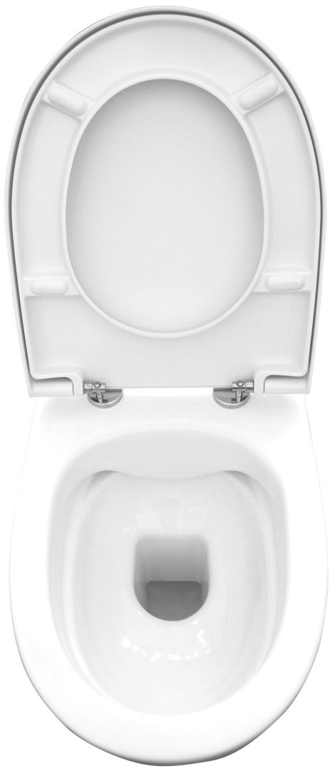 Miska WC z deską bezkołnierzowa Miska WC z deską bezkołnierzowa
