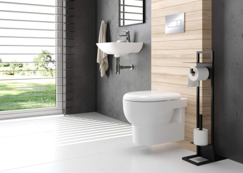 Miska WC z deską bezkołnierzowa Miska WC z deską bezkołnierzowa