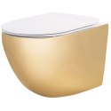 WC - CARLO MINI RIMLESS GOLD WHITE