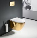 WC - CARLO MINI RIMLESS GOLD WHITE