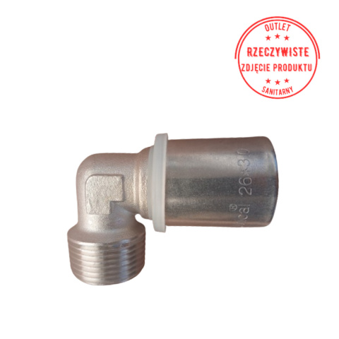 Kolano zaprasowywane GZ 26x3/4'' 90° UNICAL Kolano zaprasowywane GZ 26x3/4'' 90° UNICAL