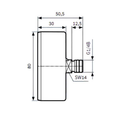 Termomanometr TM 80 AX Termomanometr TM 80 AX