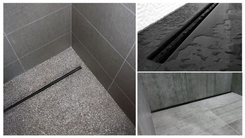 ODPŁYW NEO SLIM PRO CZARNY 700 ODPŁYW NEO SLIM PRO CZARNY 700