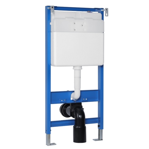 Zestaw podtynkowy WC stelaż Fix Frame Standard z czarną miską WC Luga i przyciskiem spłukującym Exo/Lxo Zestaw podtynkowy WC stelaż Fix Frame Standard z czarną miską WC Luga i przyciskiem spłukującym Exo/Lxo