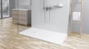 Stone Tray - Brodzik kompozytowy "F" Biały 80x110x2,5