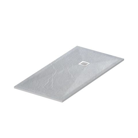 Stone Tray - Brodzik kompozytowy "F" Jasnoszary 80x100x2,5 Stone Tray - Brodzik kompozytowy "F" Jasnoszary 80x100x2,5