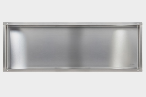 WALL-BOX NO RIM - Półka wnękowa bezramkowa INOX 90x30x7 cm WALL-BOX NO RIM - Półka wnękowa bezramkowa INOX 90x30x7 cm