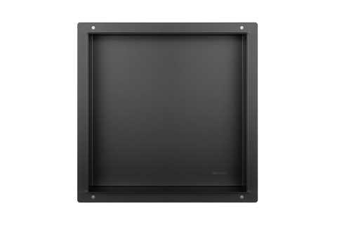 WALL-BOX No Rim Black - Półka wnękowa bezramkowa czarna 30x30x7 cm WALL-BOX No Rim Black - Półka wnękowa bezramkowa czarna 30x30x7 cm