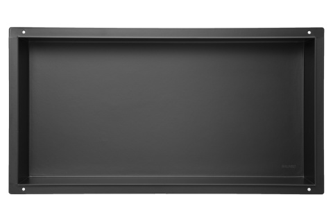 WALL-BOX No Rim Black - Półka wnękowa bezramkowa czarna 60x30x7 cm WALL-BOX No Rim Black - Półka wnękowa bezramkowa czarna 60x30x7 cm
