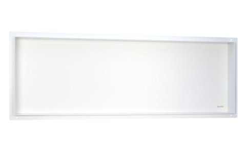 WALL-BOX No Rim White - Półka wnękowa bezramkowa biała 90x30x7 cm WALL-BOX No Rim White - Półka wnękowa bezramkowa biała 90x30x7 cm