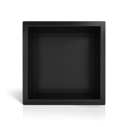 WALL-BOX ONE Black - Półka pojedyncza czarna 30x30x7 cm