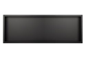 WALL-BOX ONE Black - Półka pojedyncza czarna 90x30x10 cm