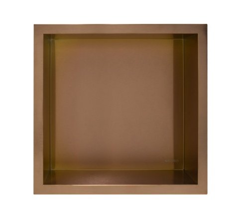 WALL-BOX ONE Copper - Półka pojedyncza miedziana 30x30x7 cm WALL-BOX ONE Copper - Półka pojedyncza miedziana 30x30x7 cm