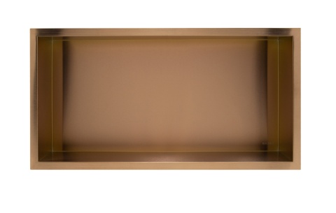 WALL-BOX ONE Copper - Półka pojedyncza miedziana 60x30x7 cm WALL-BOX ONE Copper - Półka pojedyncza miedziana 60x30x7 cm