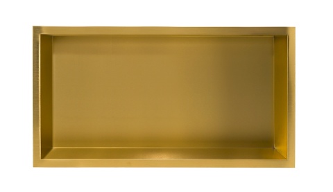 WALL-BOX ONE Gold / Brass - Półka pojedyncza złota 60x30x7 cm WALL-BOX ONE Gold / Brass - Półka pojedyncza złota 60x30x7 cm