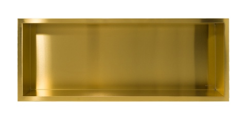 WALL-BOX ONE Gold / Brass - Półka pojedyncza złota 90x30x7 cm WALL-BOX ONE Gold / Brass - Półka pojedyncza złota 90x30x7 cm