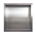 WALL-BOX ONE - Półka wnękowa INOX 30x30x10 cm