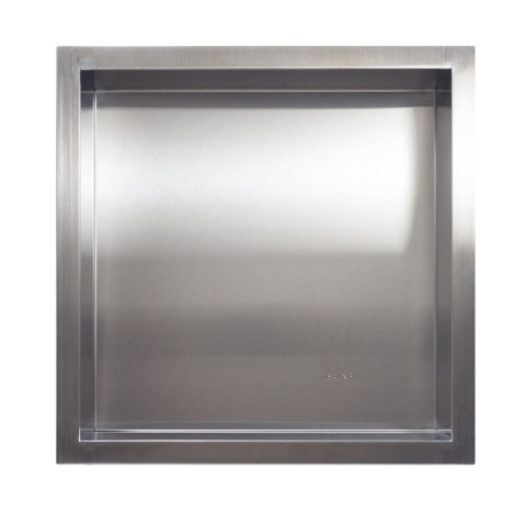 WALL-BOX ONE - Półka wnękowa INOX 30x30x10 cm WALL-BOX ONE - Półka wnękowa INOX 30x30x10 cm