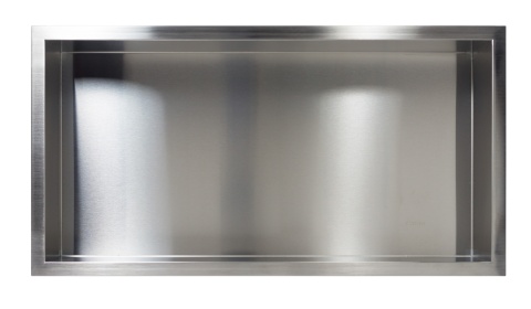 WALL-BOX ONE - Półka wnękowa INOX 60x30x10 cm WALL-BOX ONE - Półka wnękowa INOX 60x30x10 cm