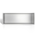 WALL-BOX ONE - Półka wnękowa INOX 90x30x7cm