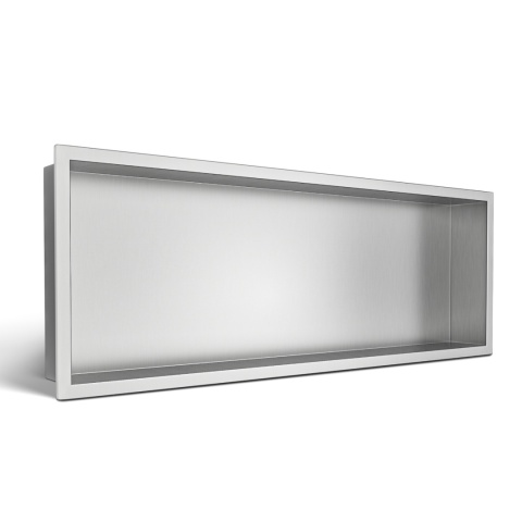 WALL-BOX ONE - Półka wnękowa INOX 90x30x7cm WALL-BOX ONE - Półka wnękowa INOX 90x30x7cm