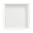 WALL-BOX ONE White - Półka pojedyncza biała 30x30x10 cm