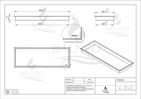 WALL-BOX ONE White - Półka pojedyncza biała 90x30x7 cm WALL-BOX ONE White - Półka pojedyncza biała 90x30x7 cm