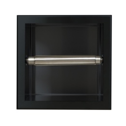 WALL-BOX PAPER 1 Black - Podajnik papieru czarny