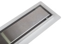 Duplex Standard 2w1 Odpływ liniowy 70 cm dwustronny chrom